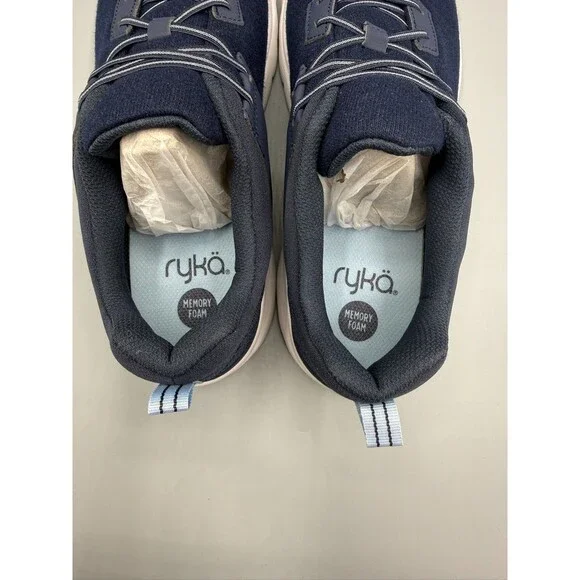 Ryka Navy Blue and White Women's Sneakers - Picture 11 of 12